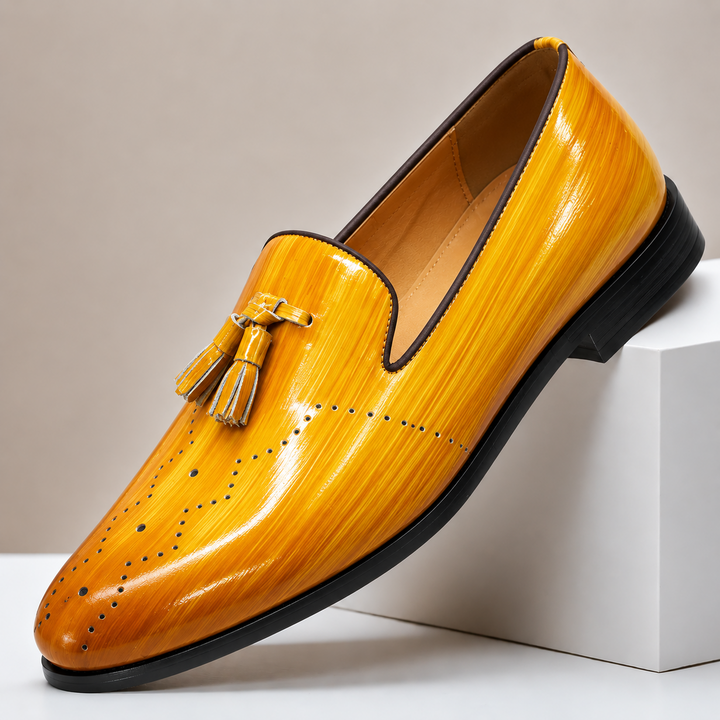 Ruben Cowhide Leather Loafers — photo 1