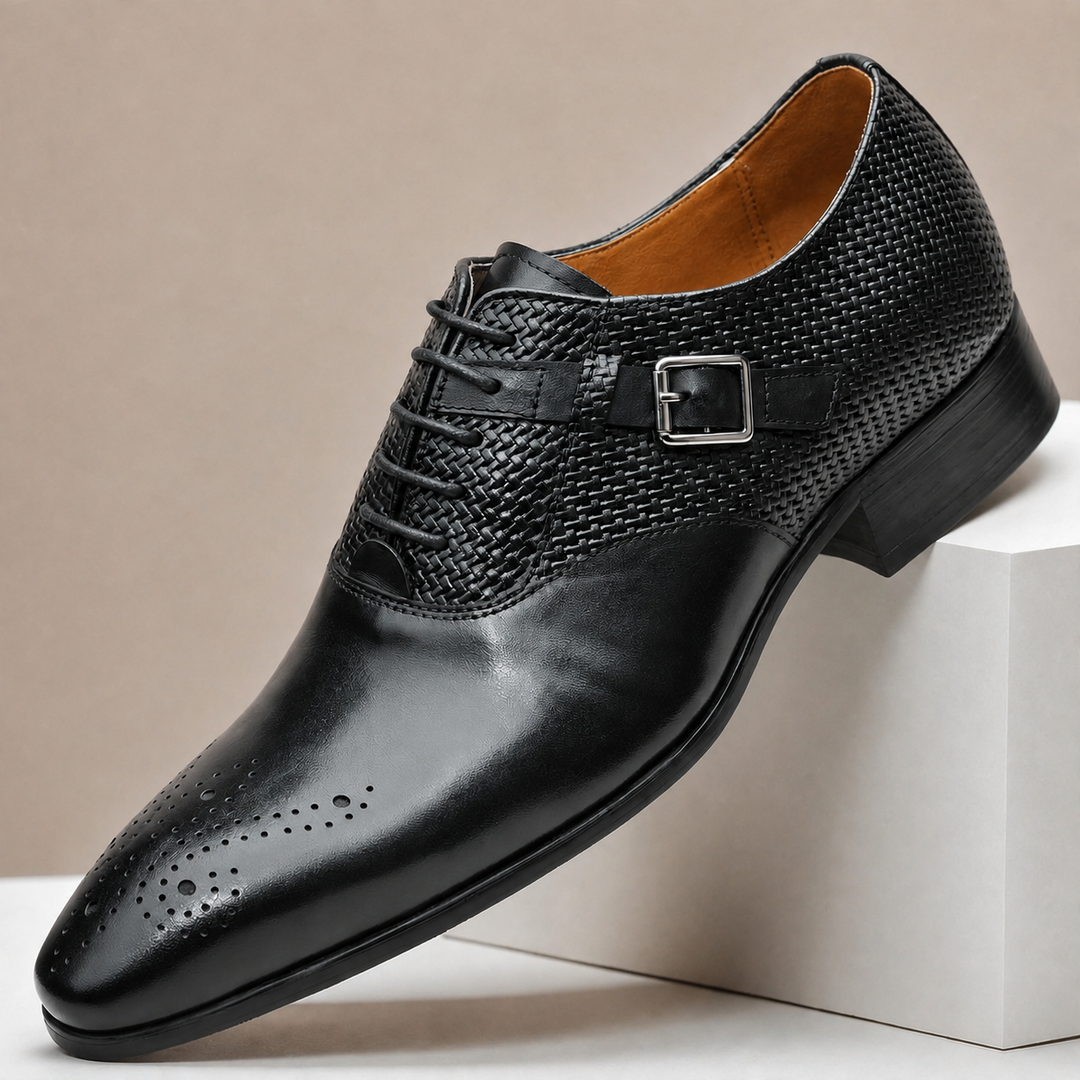 Vernon Cowhide Leather Shoes — photo 2