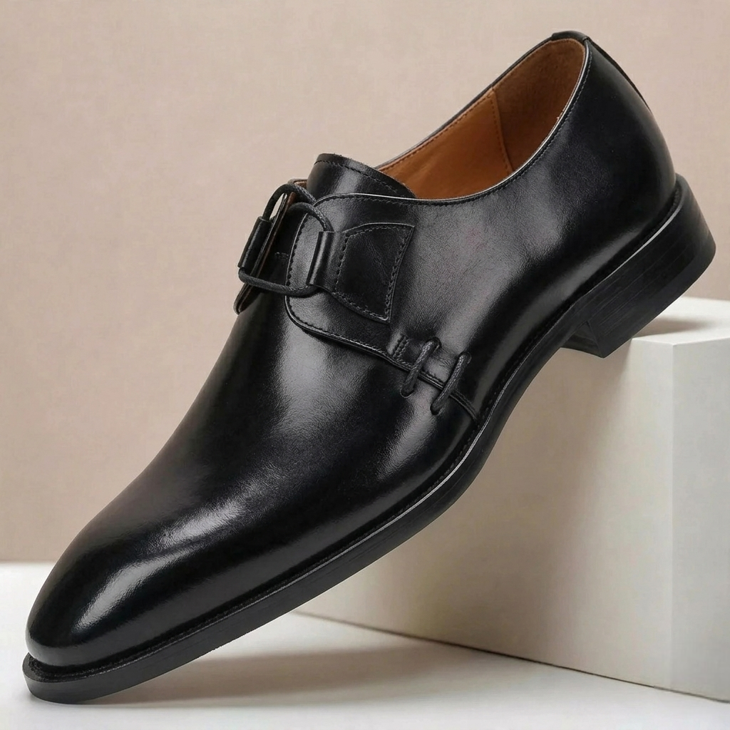 Atticus Cowhide Leather Shoes — photo 5