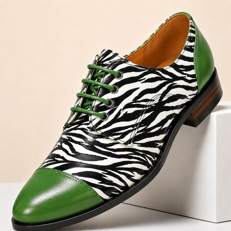 Warren Cowhide Leather Oxfords — photo 3