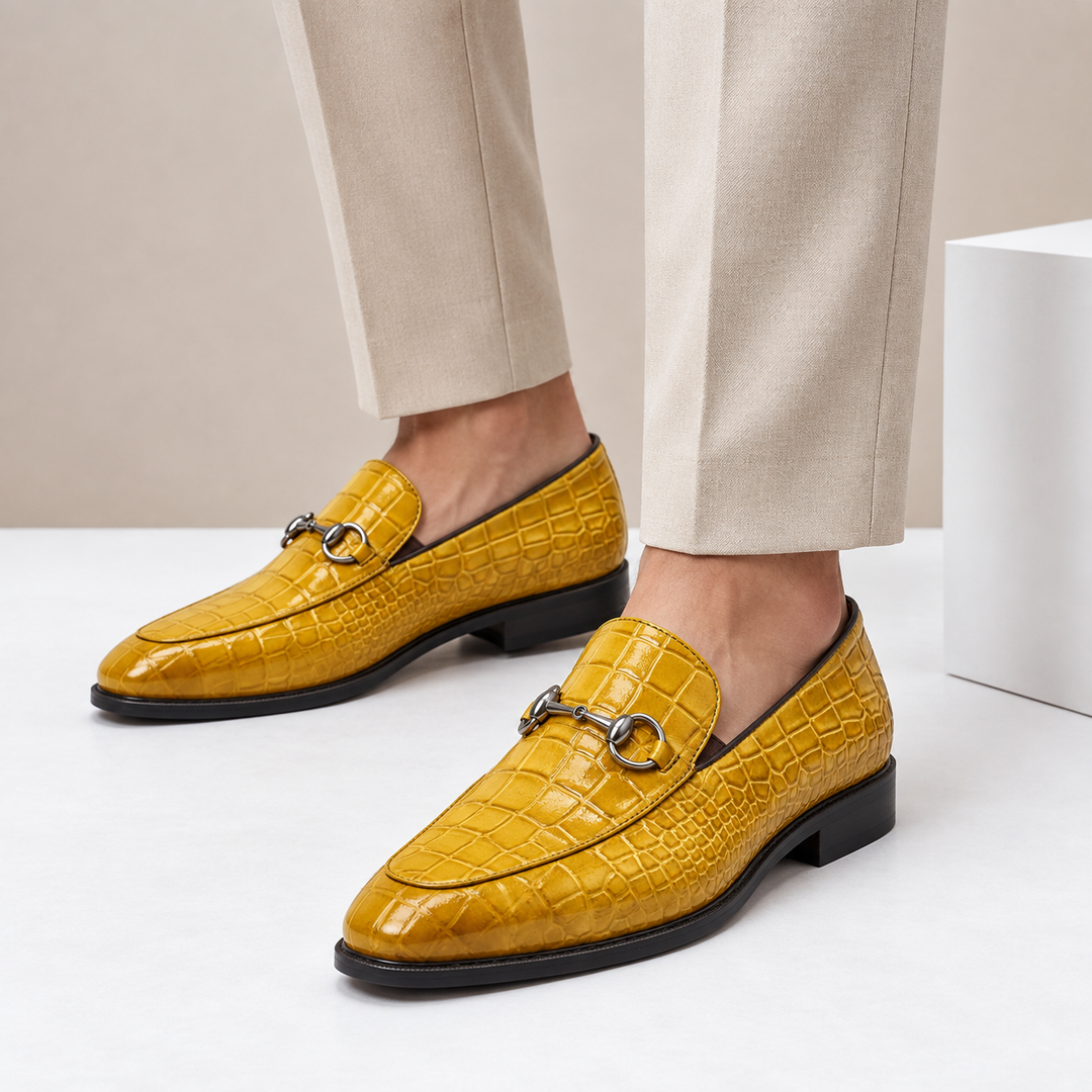 Beckett Cowhide Leather Loafers — photo 6