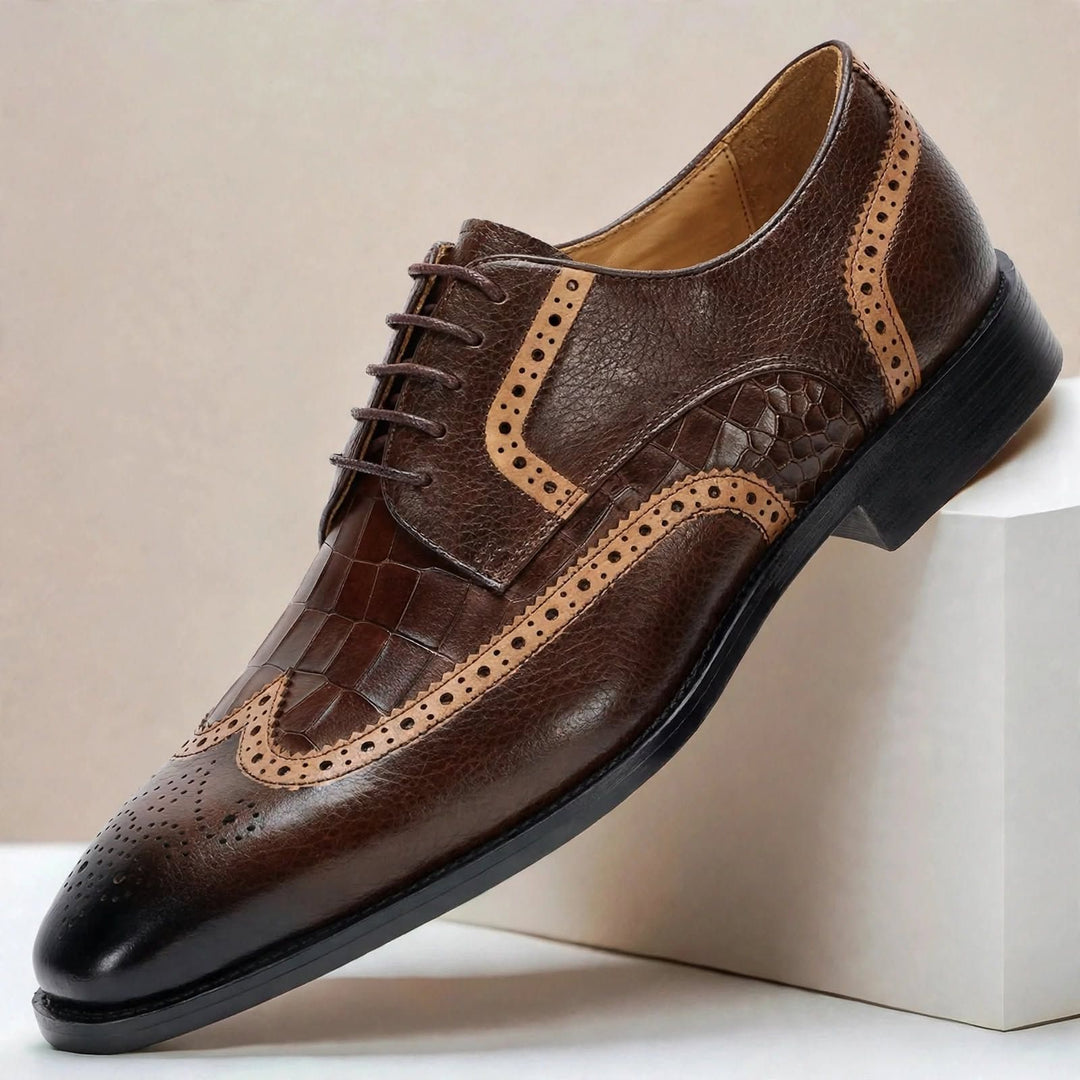 Emerson Cowhide Leather Shoes — photo 8