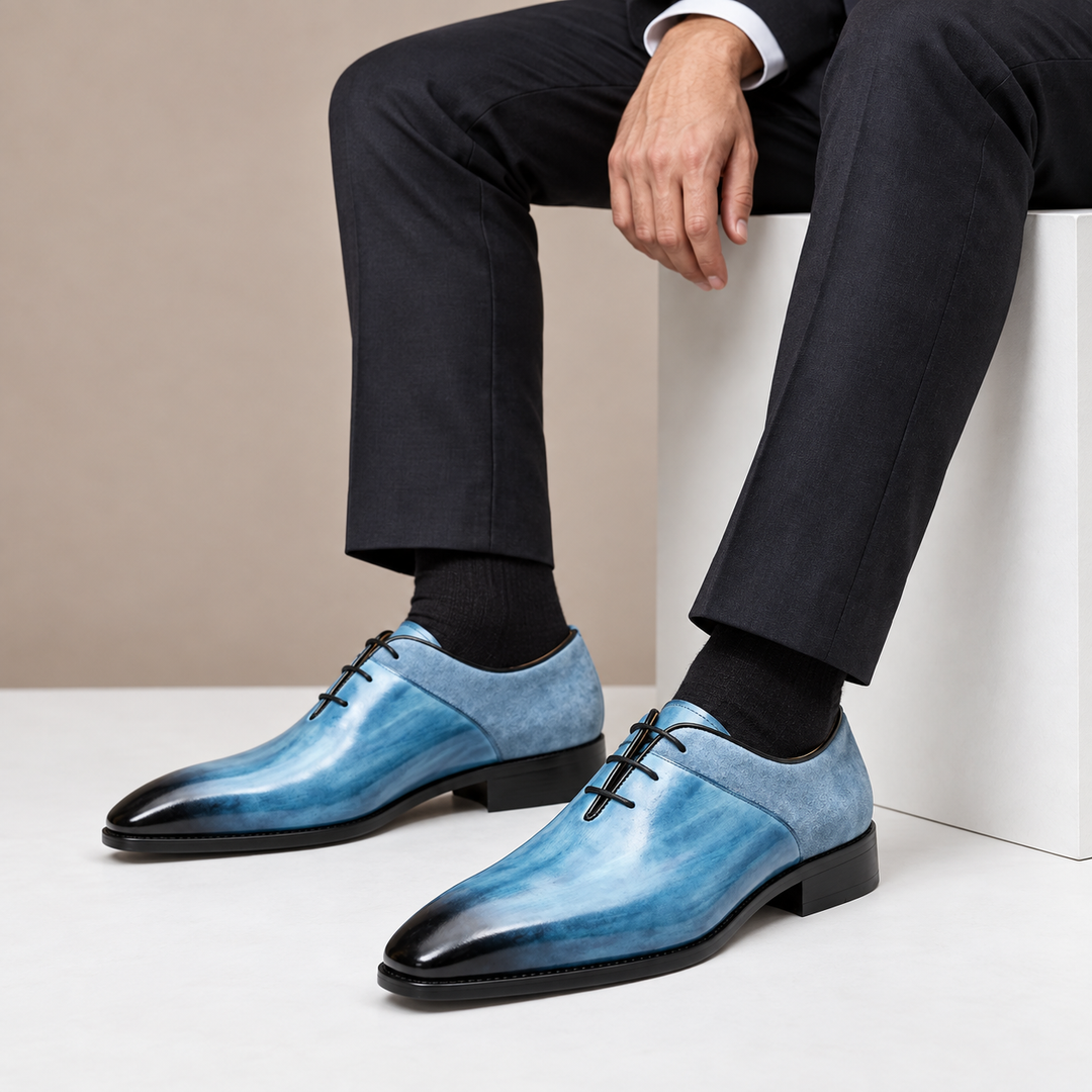 Ronan Cowhide Leather Oxfords — photo 10