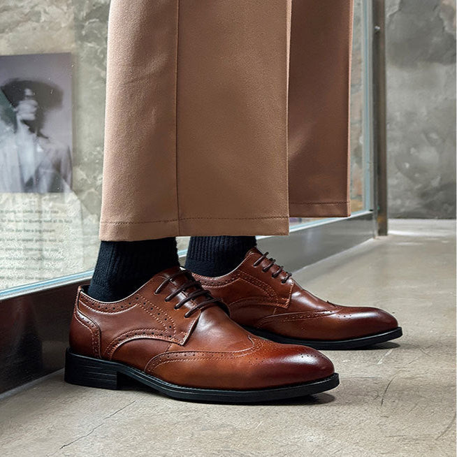 Pasera Genuine Leather Oxfords