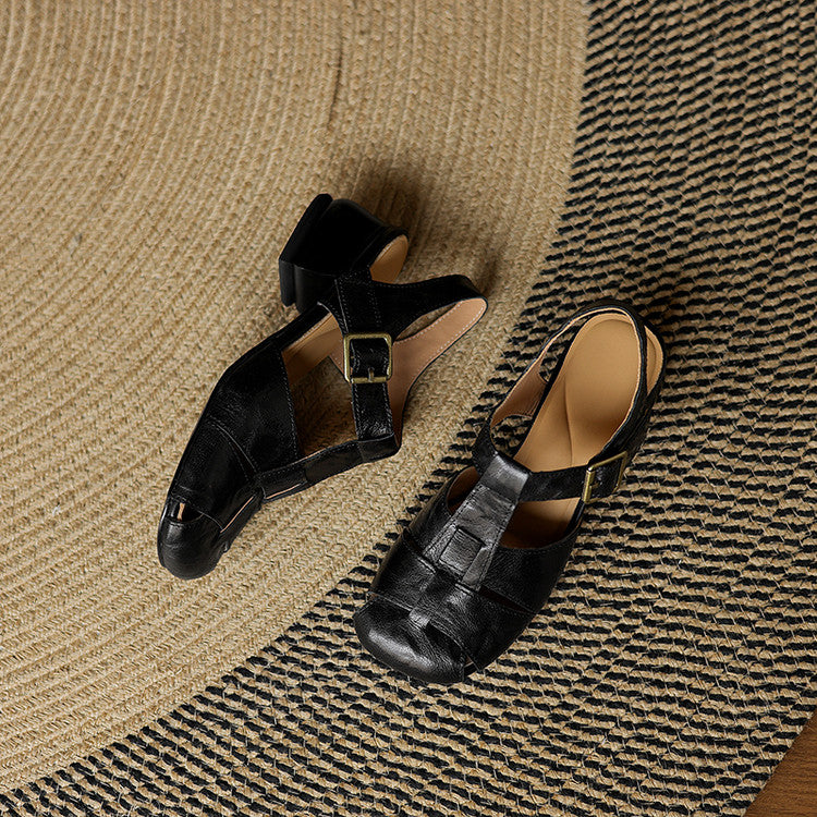 Amelie Genuine Leather Shoes