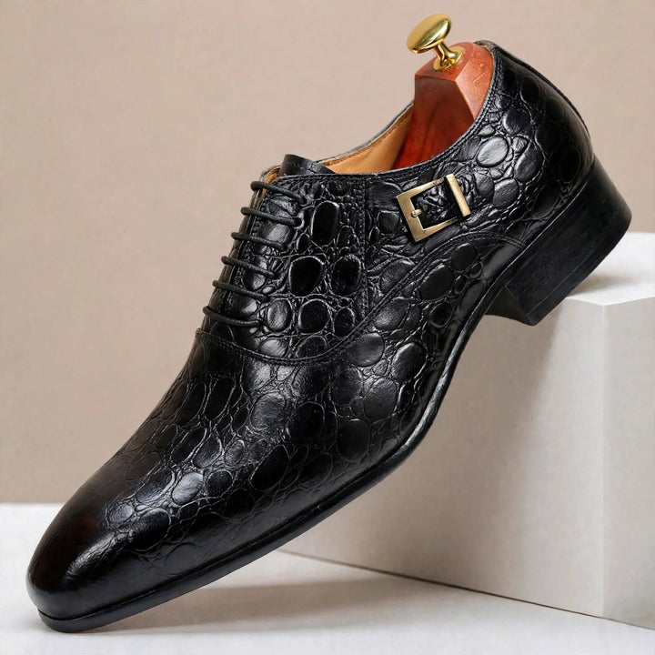 Bennett Cowhide Leather Shoes — photo 3