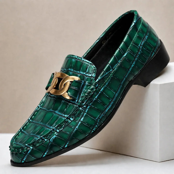 Kalvoro Genuine Leather Loafers — photo 1