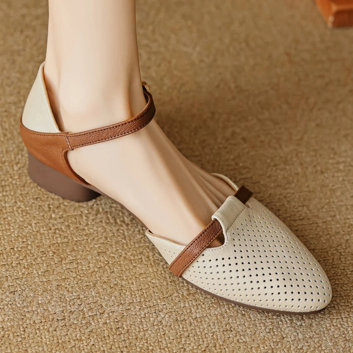 Julion Genuine Leather Heels