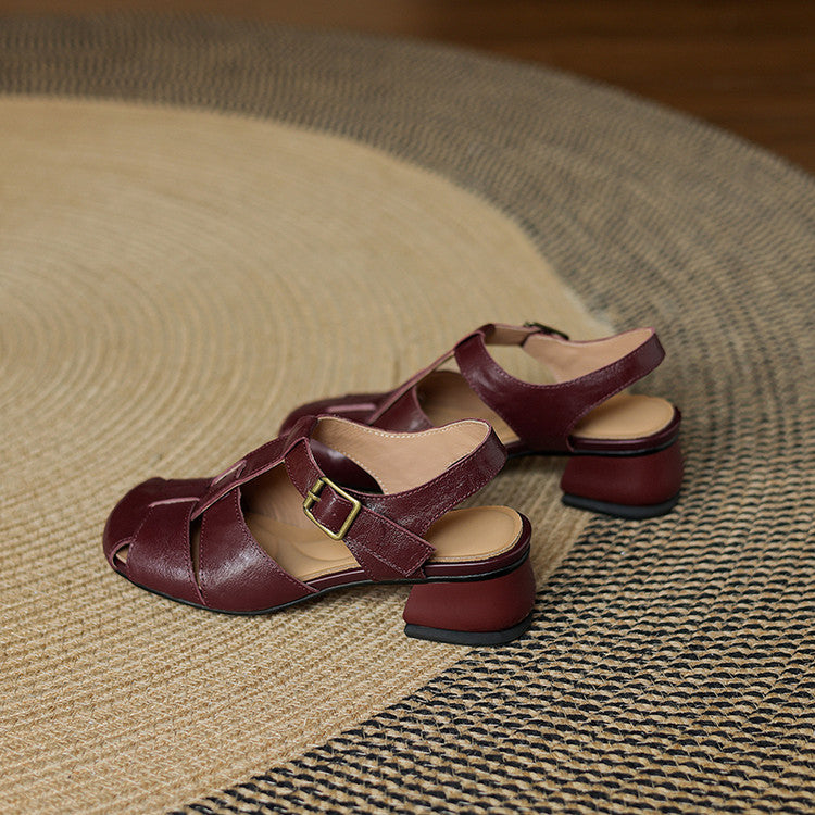 Amelie Genuine Leather Shoes