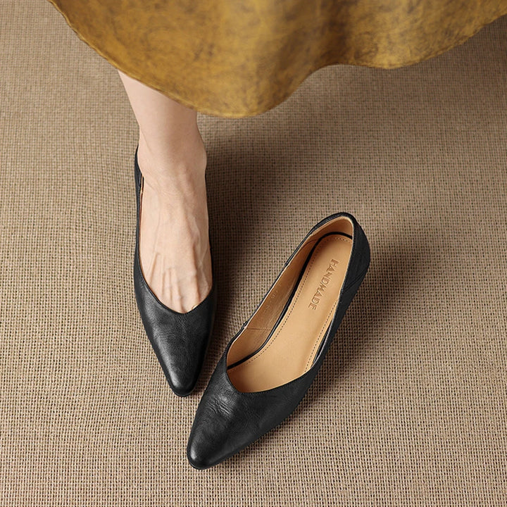 Grace Genuine Leather Heels