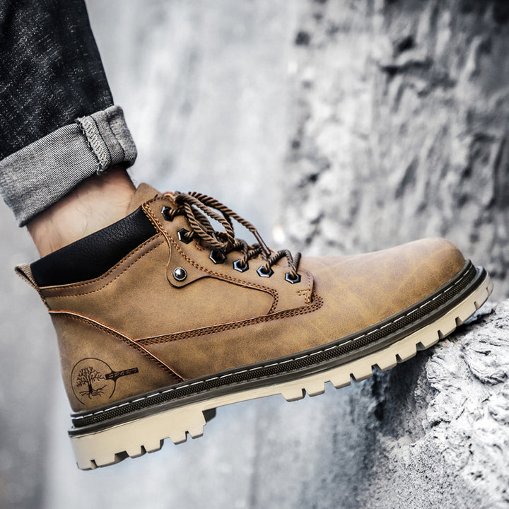 Rudo Genuine Leather Boots