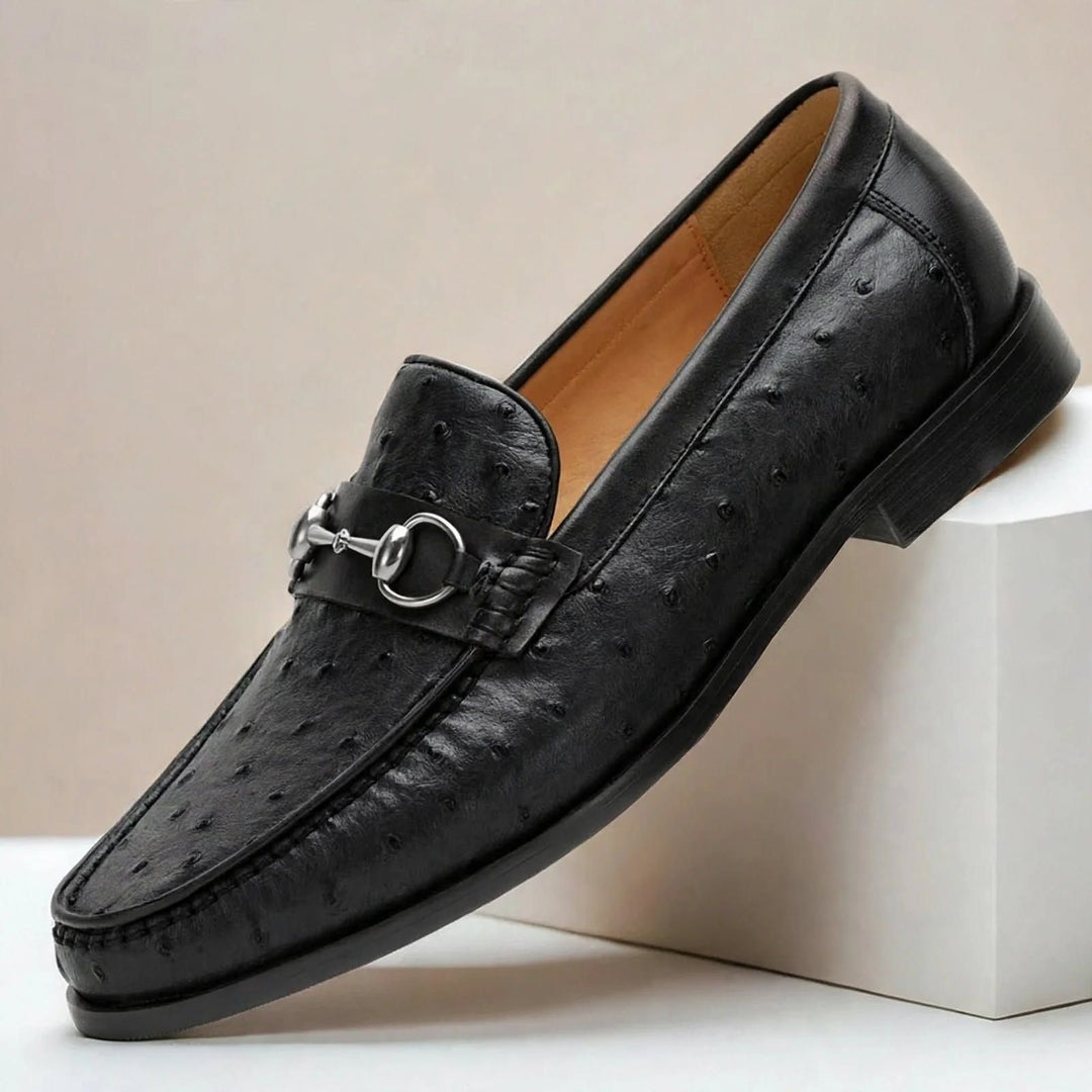 Oren Cowhide Leather Loafers — photo 7