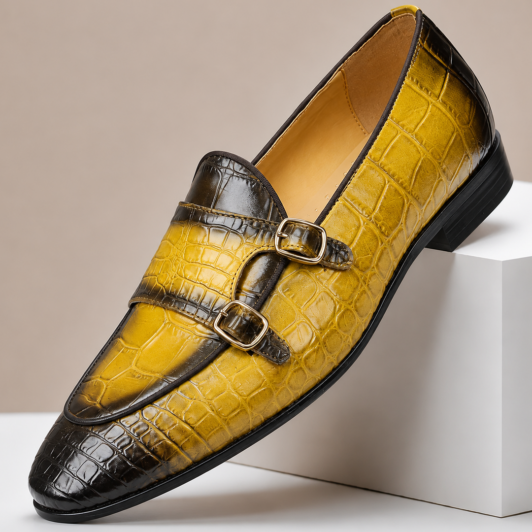 Leighton Cowhide Leather Loafers — photo 1