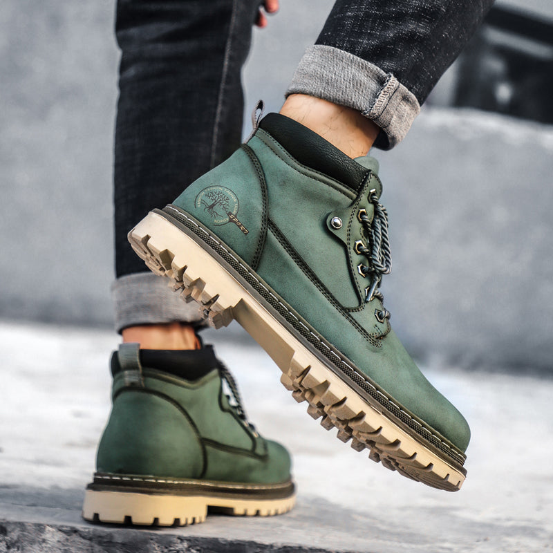 Rudo Genuine Leather Boots