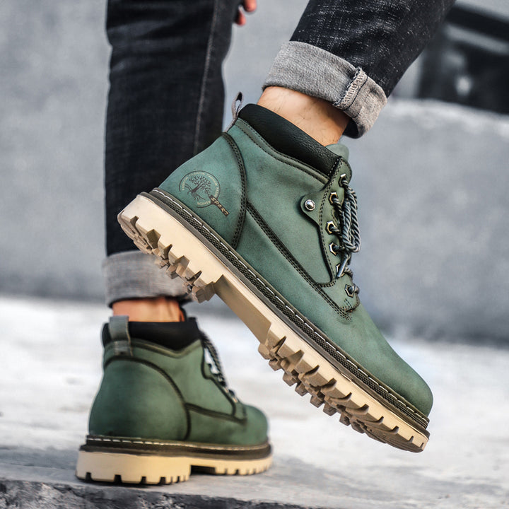 Rudo Genuine Leather Boots