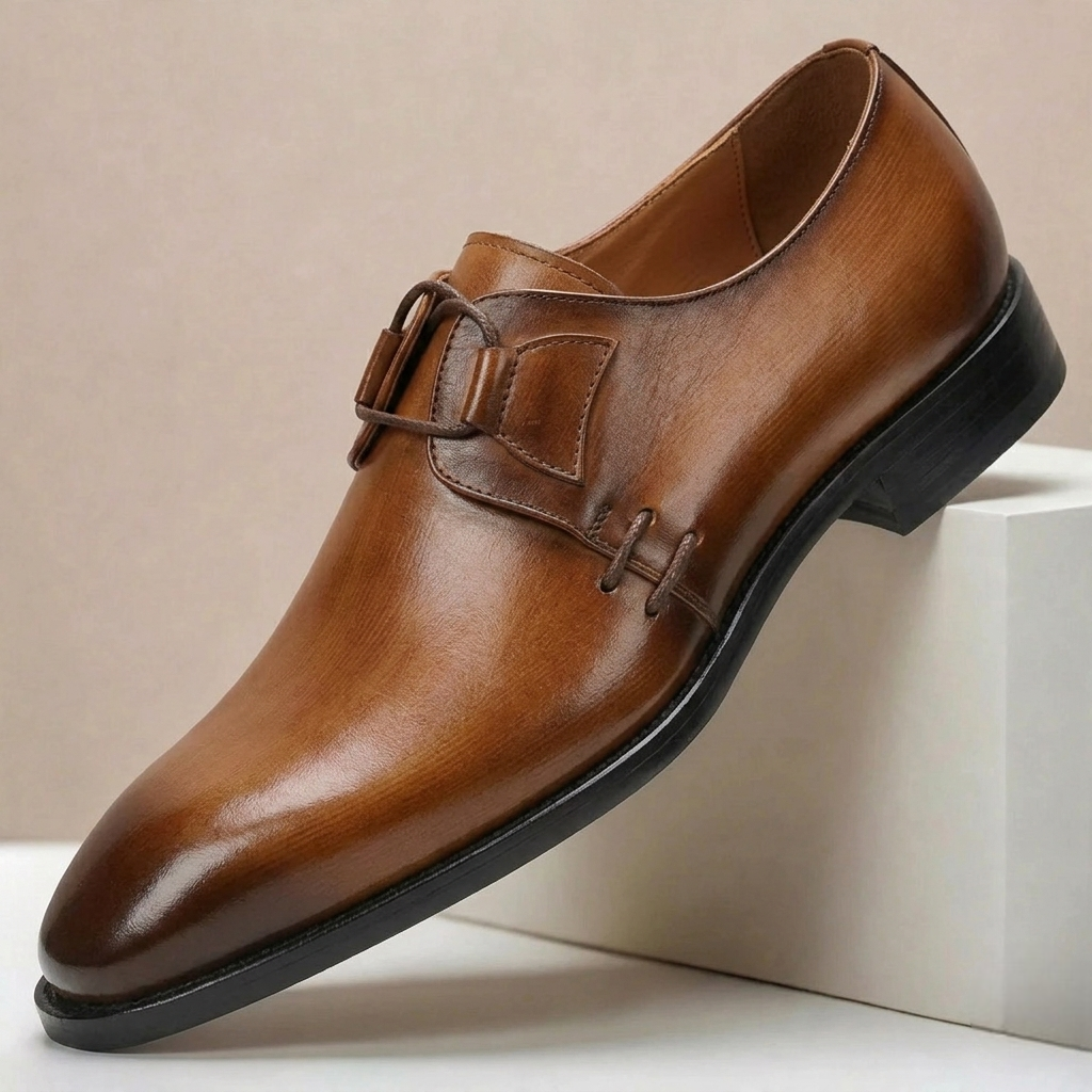 Atticus Cowhide Leather Shoes — photo 4