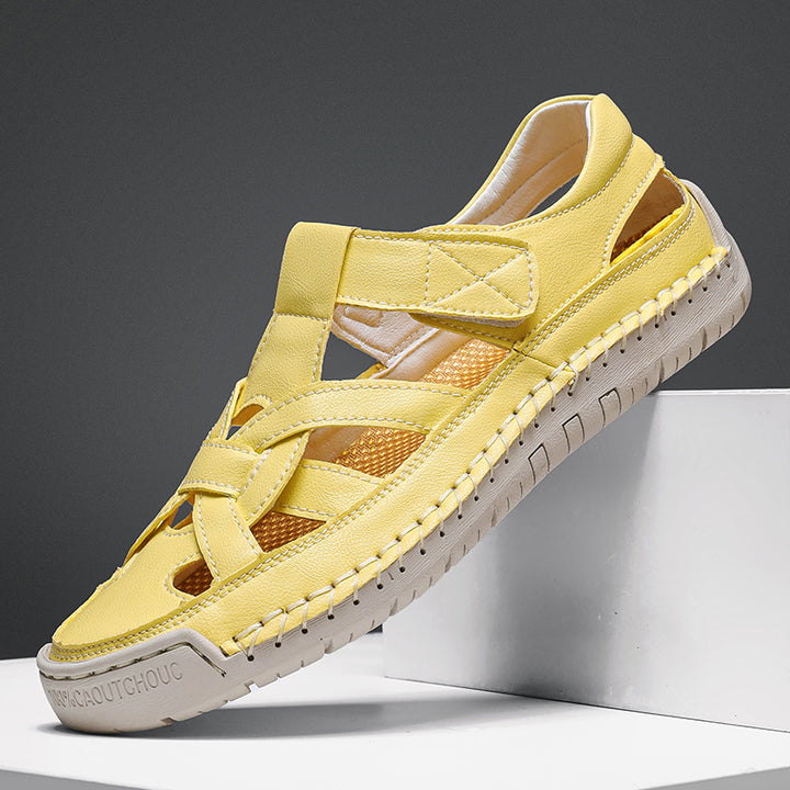 Odrik Leather Sandals