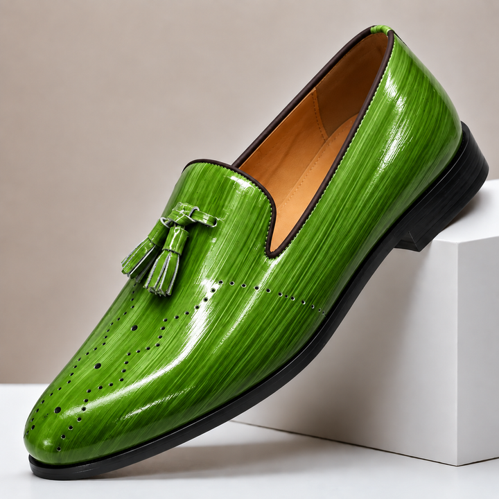 Ruben Cowhide Leather Loafers — photo 5