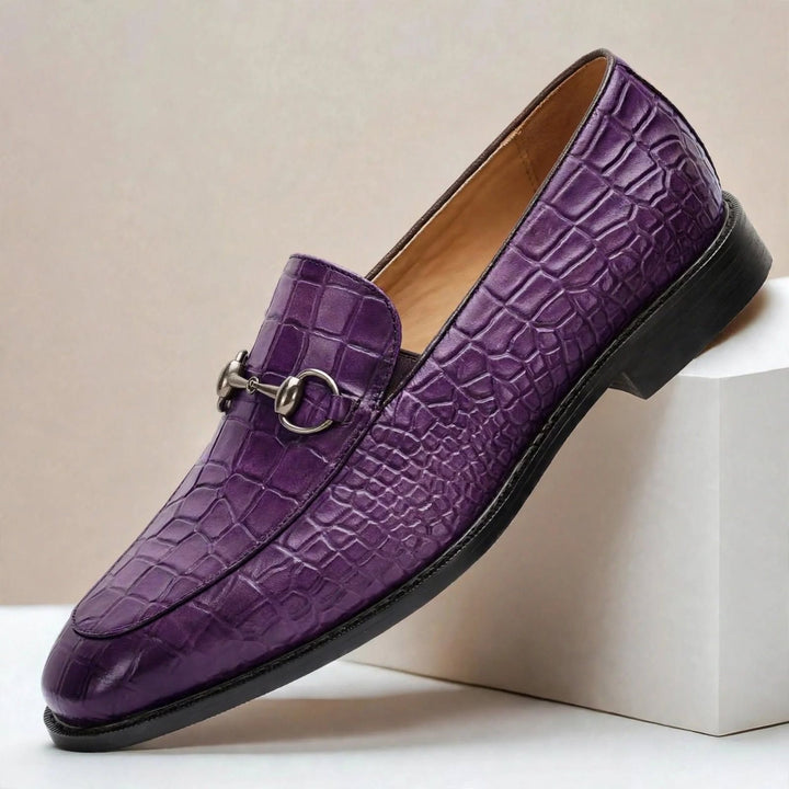 Beckett Cowhide Leather Loafers — photo 3