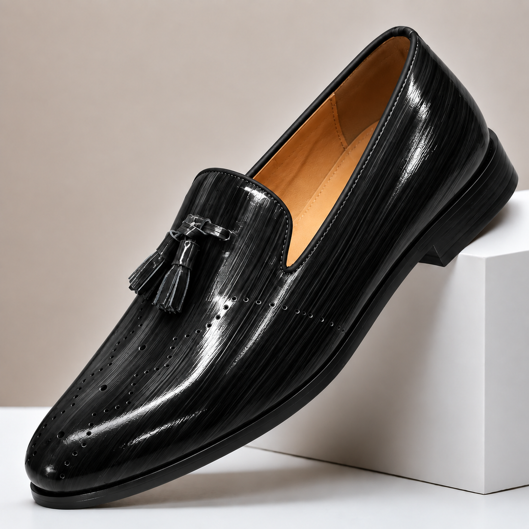 Ruben Cowhide Leather Loafers — photo 15