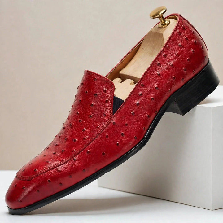 Garrett Cowhide Leather Loafers — photo 6
