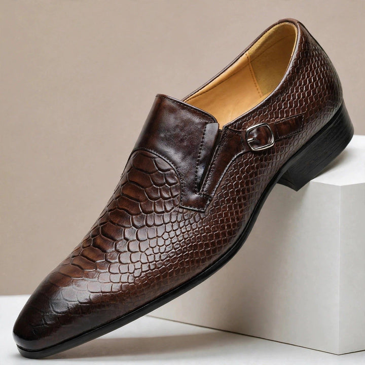 Dashiell Cowhide Leather Shoes — photo 3