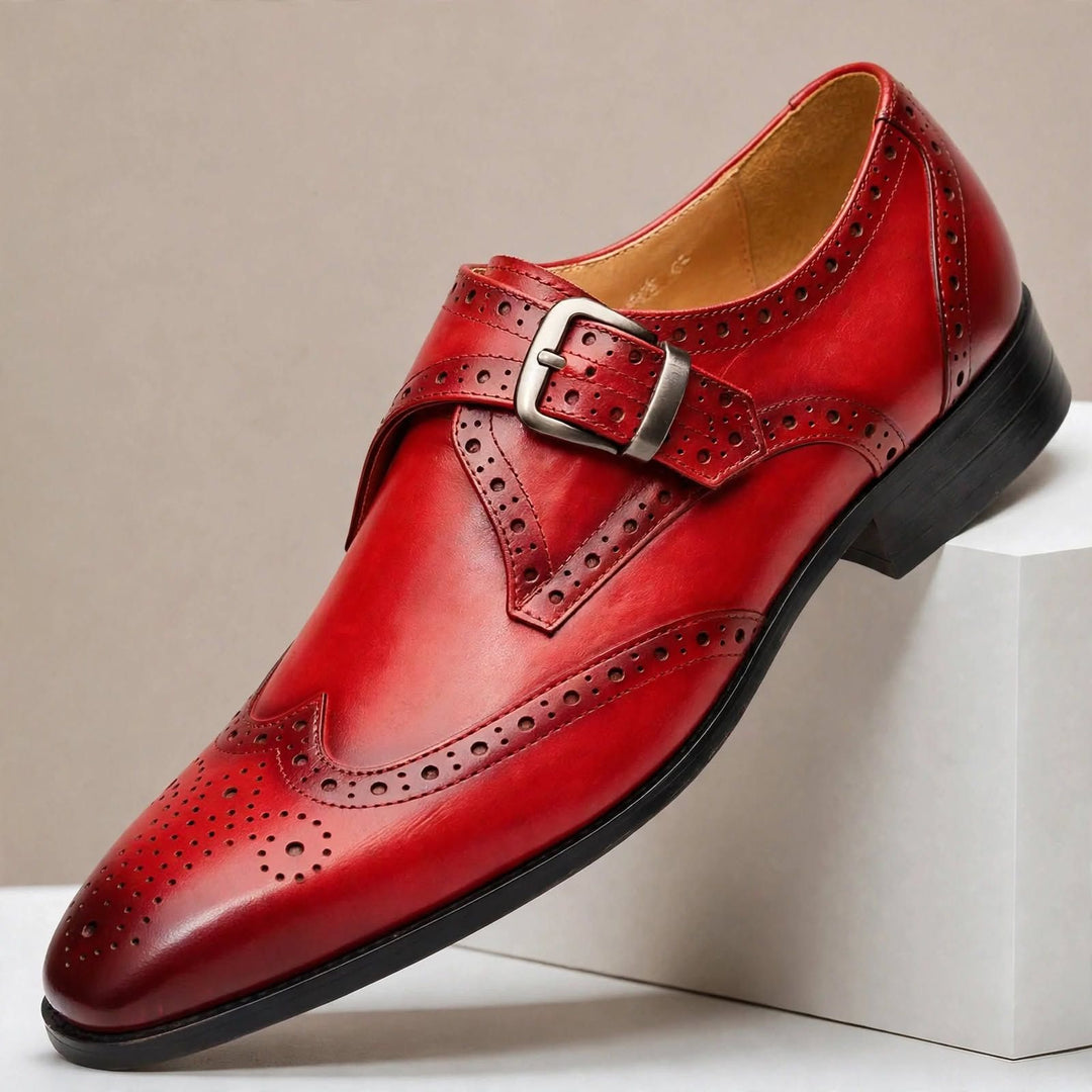 Graham Cowhide Leather Shoes — photo 6