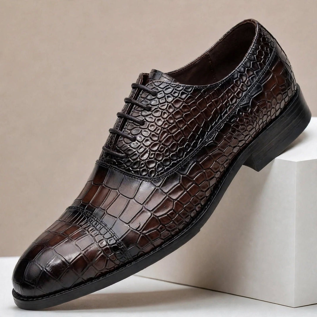 Irving Cowhide Leather Shoes — photo 10