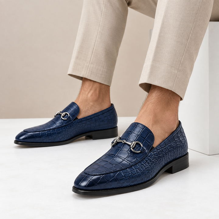 Beckett Cowhide Leather Loafers — photo 14