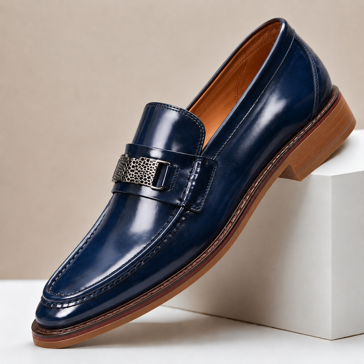 Sylvan Cowhide Leather Loafers — photo 2