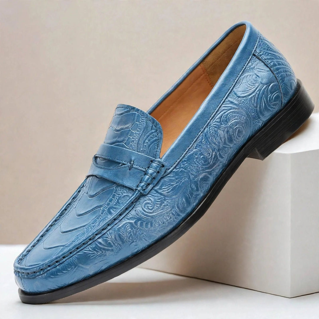 Kieran Cowhide Leather Loafers — photo 3