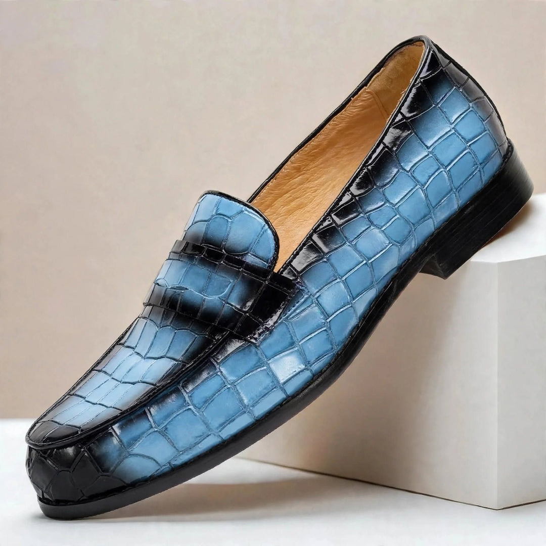 Julian Cowhide Leather Loafers — photo 10