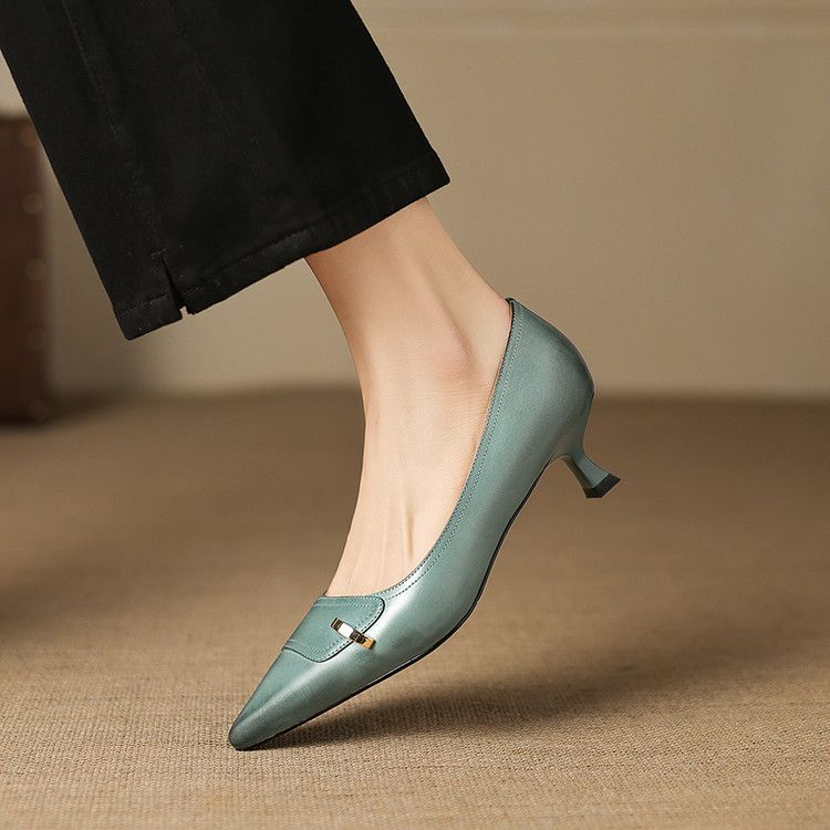 Marina Leather Women's Shoes — photo 14