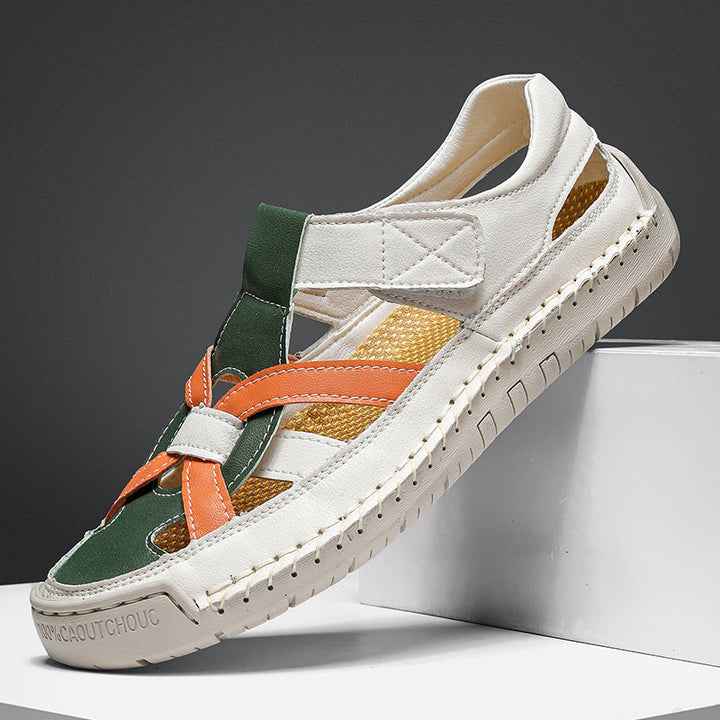 Odrik Leather Sandals