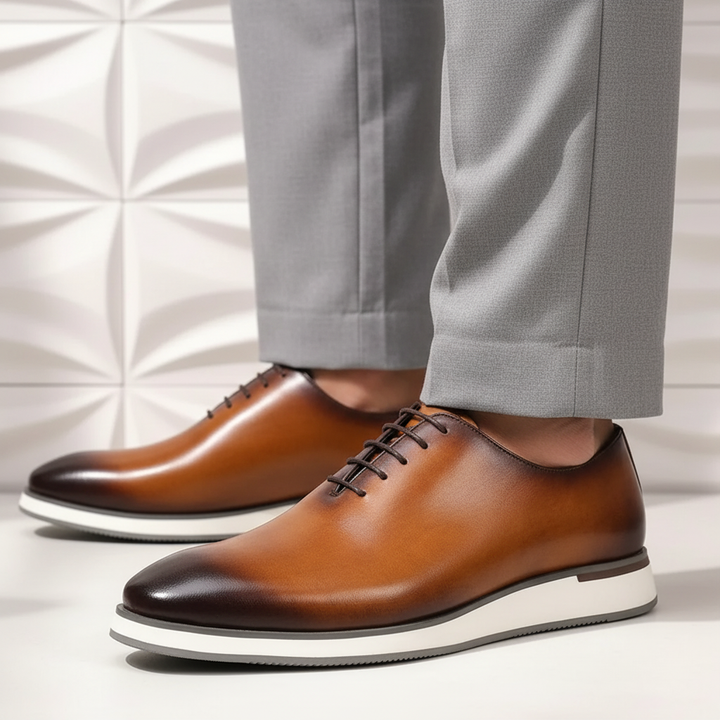 Soren Cowhide Leather Shoes — photo 5
