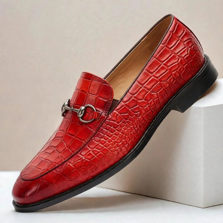 Beckett Cowhide Leather Loafers — photo 11