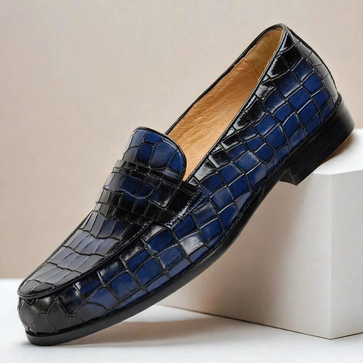 Julian Cowhide Leather Loafers — photo 1