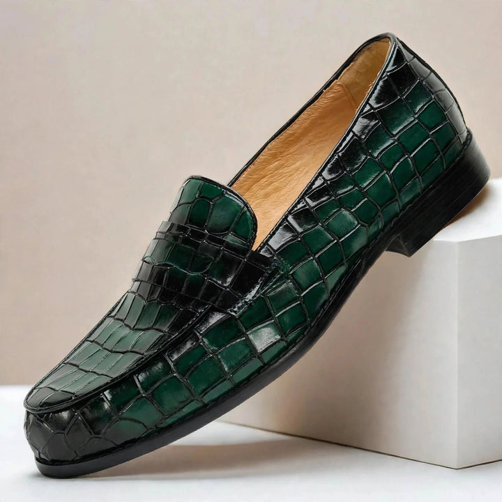 Julian Cowhide Leather Loafers — photo 9
