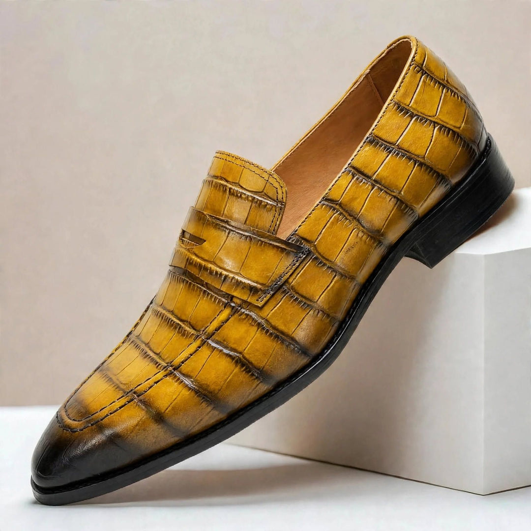 Rhys Cowhide Leather Loafers — photo 6