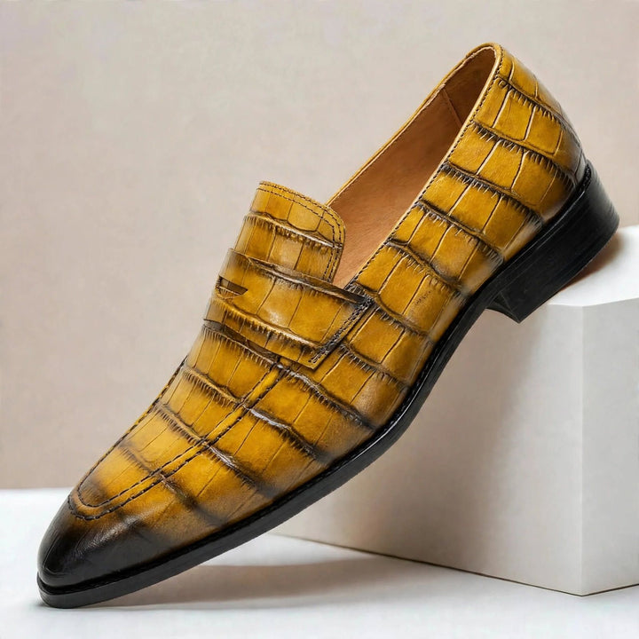 Rhys Cowhide Leather Loafers — photo 6