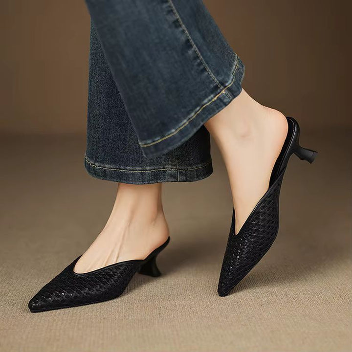 Odessa Genuine Leather Mules — photo 23