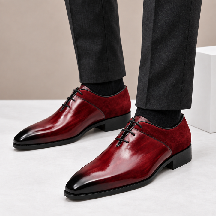 Ronan Cowhide Leather Oxfords — photo 12