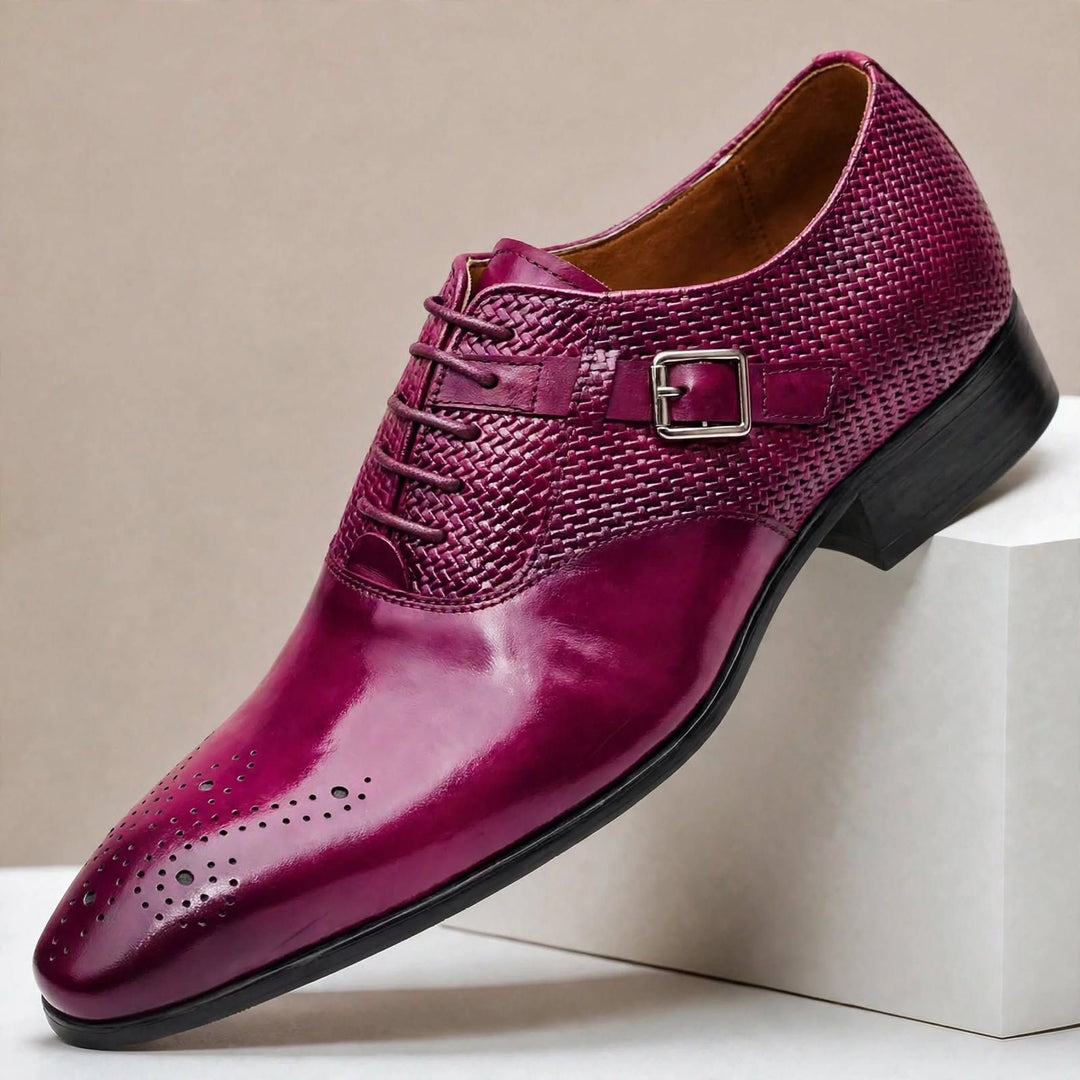 Vernon Cowhide Leather Shoes — photo 6