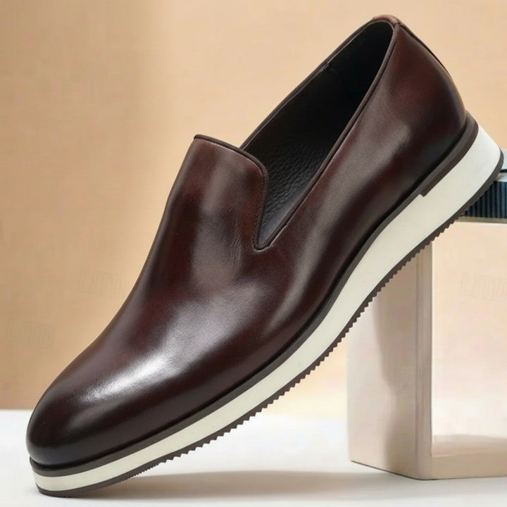 Matthias Cowhide Leather Loafers — photo 8