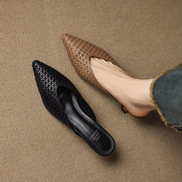 Odessa Genuine Leather Mules — photo 15