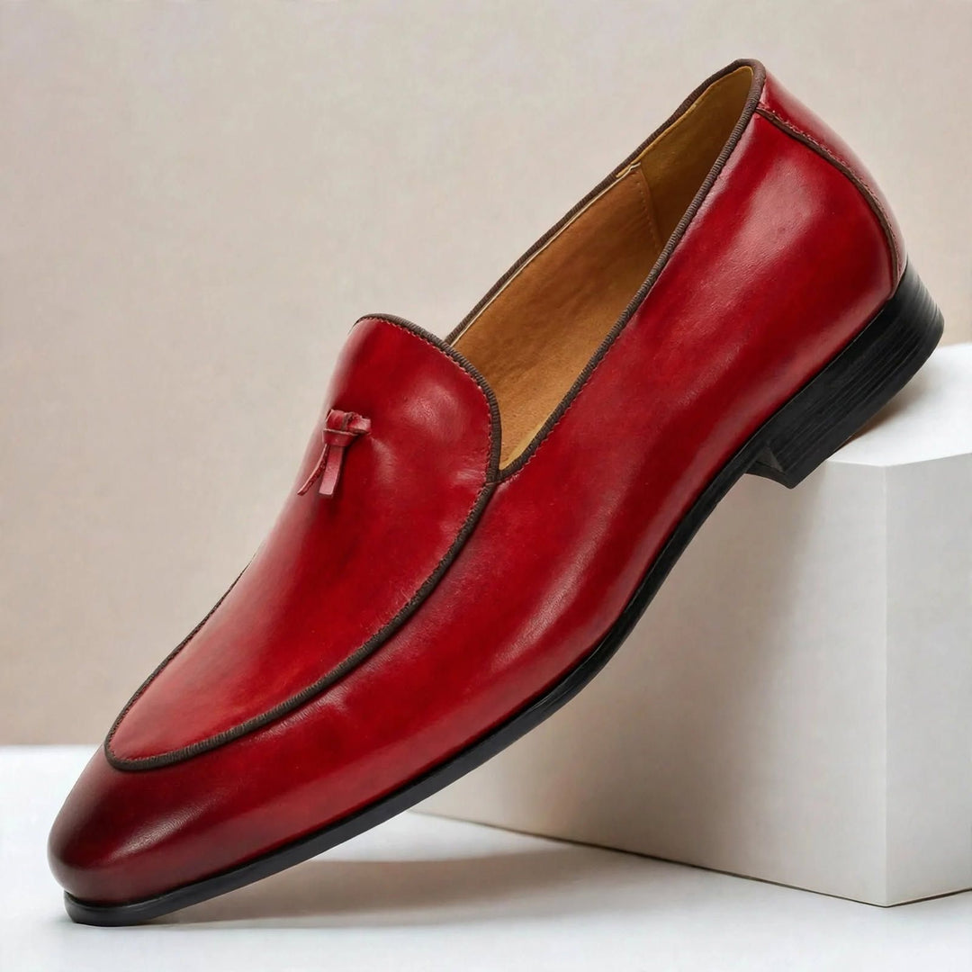Finnian Cowhide Leather Loafers — photo 4