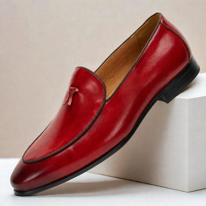 Finnian Cowhide Leather Loafers — photo 4