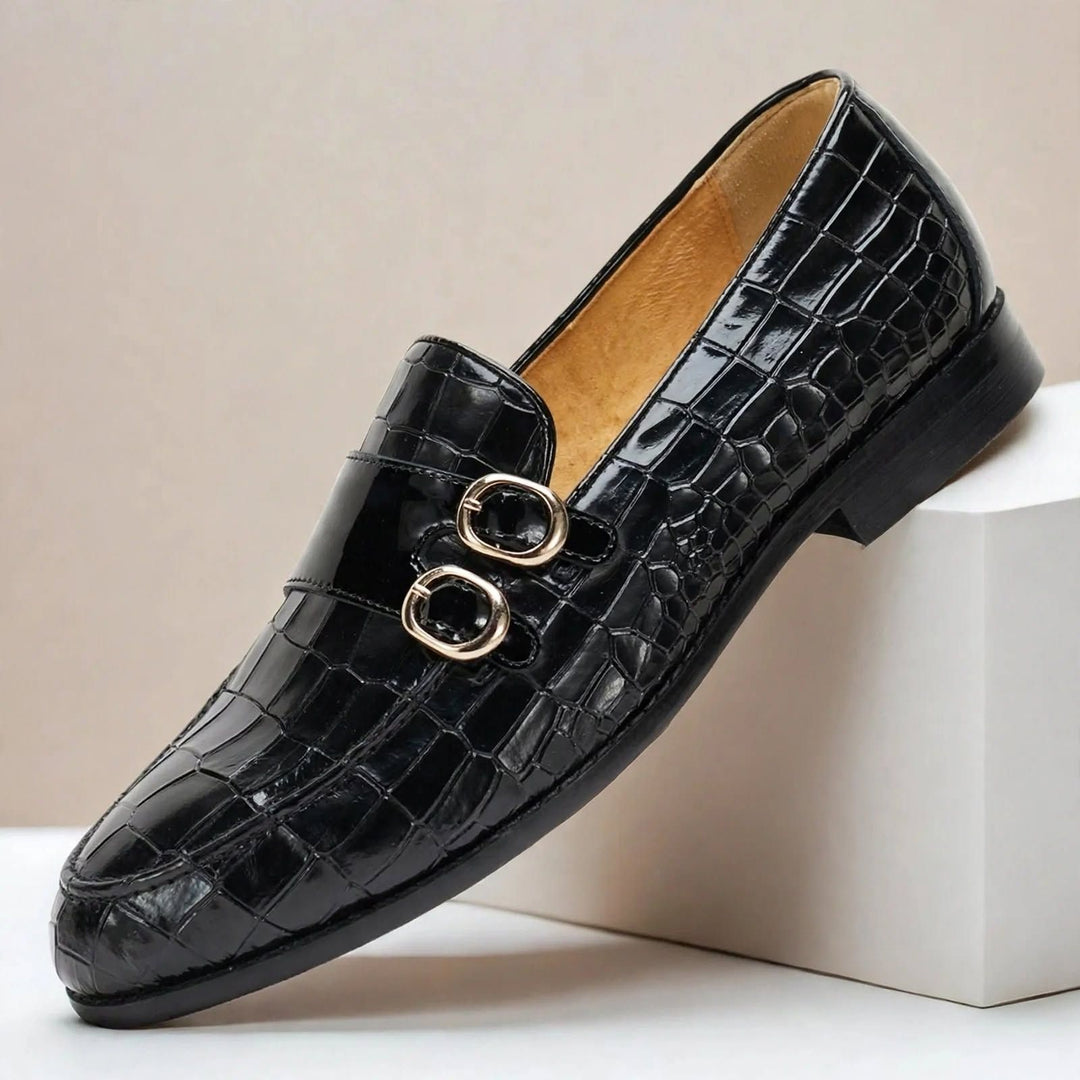 Harlan Cowhide Leather Loafers — photo 7