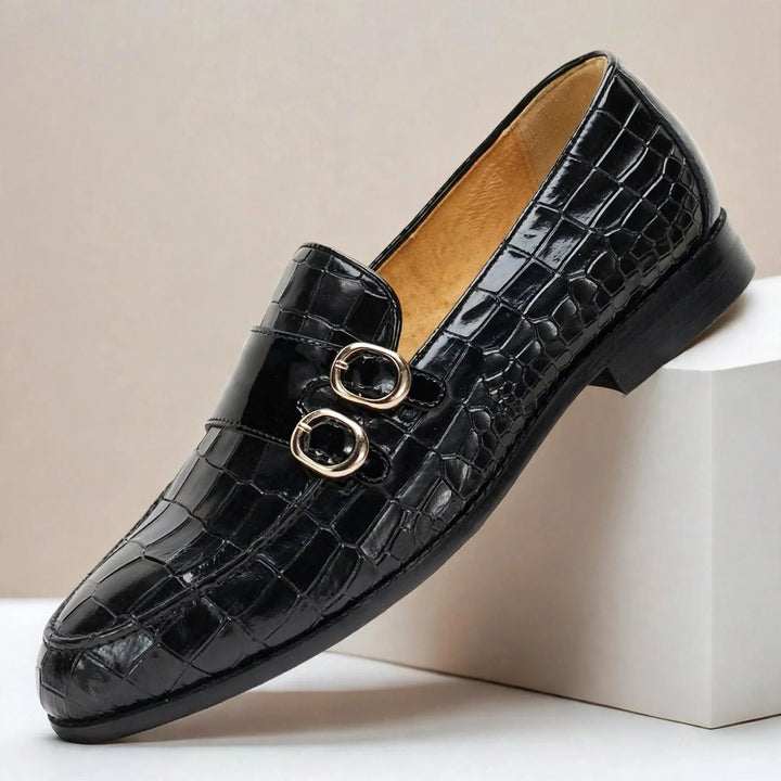 Harlan Cowhide Leather Loafers — photo 7