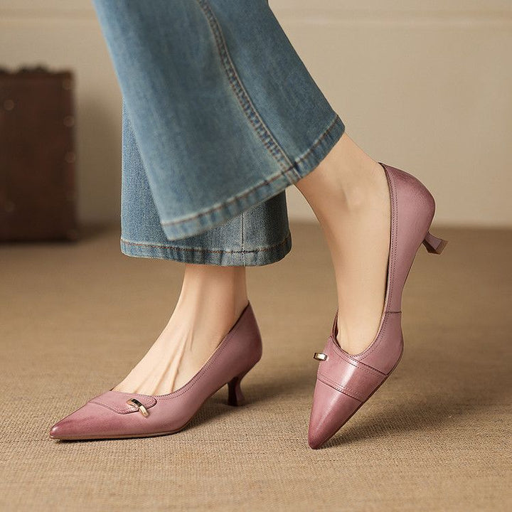 Marina Leather Women's Shoes — photo 9